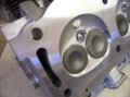 We arranged the machining for oversized valves then carried out porting and polishing in-house