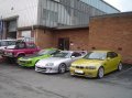 Check out assorted customers cars